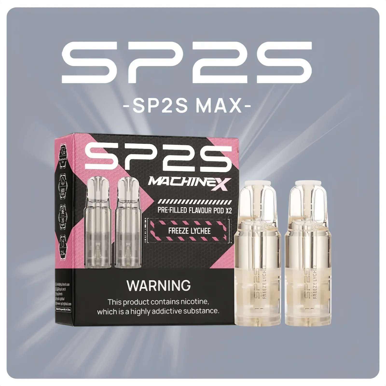 SP2s MAX 煙彈 | 適配SP2s Max 主機 | 2顆裝